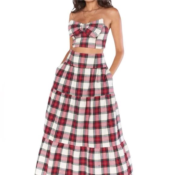 NWT Show Me Your Mumu Crop Bow Top - Picture 7 of 8